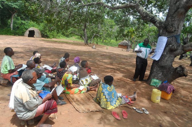 Training of community on nursery management