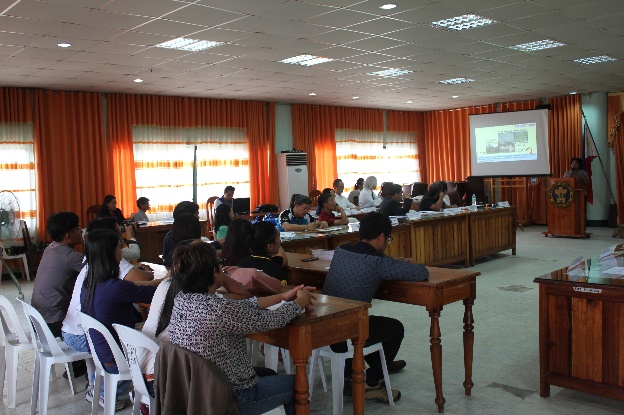 Project introduction to the Provincial Governmen, LGUs, and National-line Agencies during the Ifugao GIAHS Sustainable Development Committee Meeting