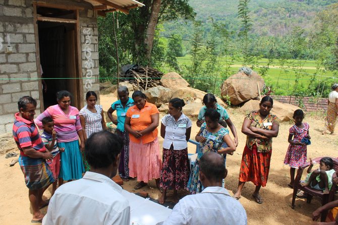 Particiaptary Rapid Assesment Workshop on Kandyna Forest Home Gardening System with the local community