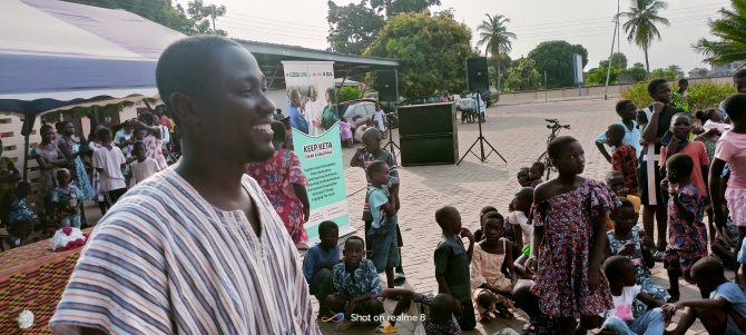 The community workshop of Keep Keta Clean and Beautiful Campaign